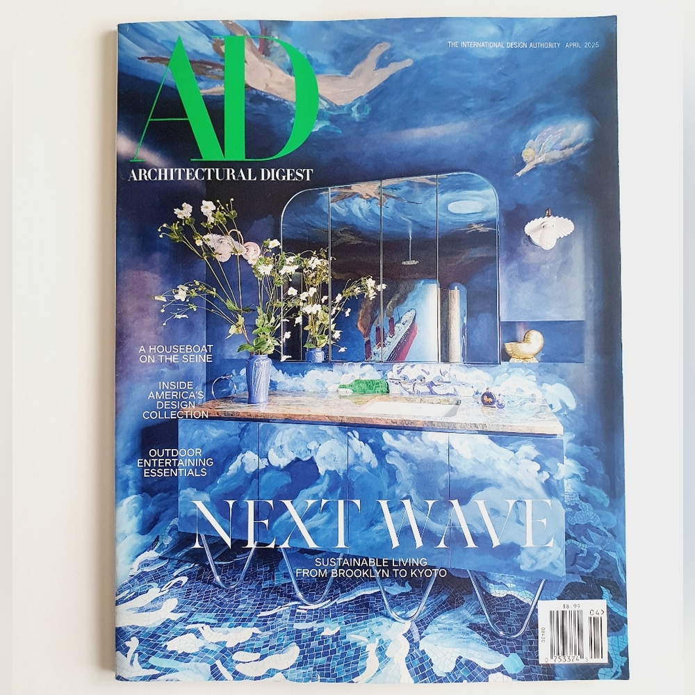 Architectural Digest Magazine April, 2025 - Next Wave Sustainable Living